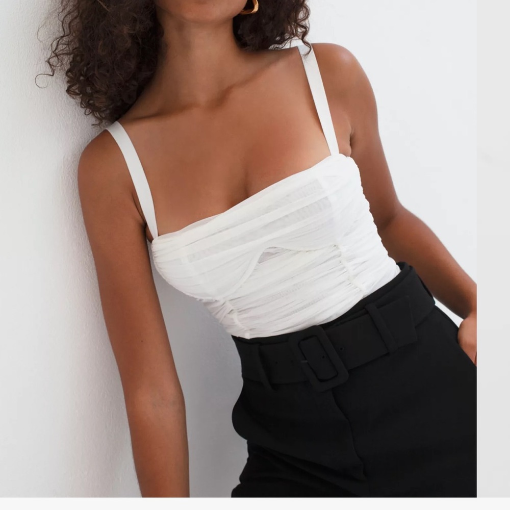 ARITZIA BABATON LUXE BUSTIER BODYSUIT